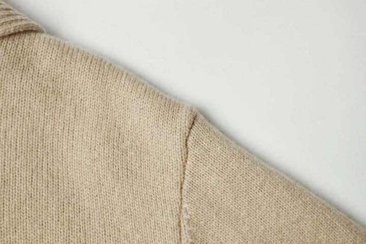 An image of a   31748 Tilted Neckline Button Cardigan by  Mirra Masa
