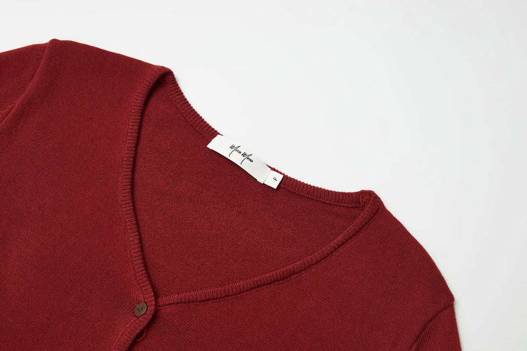 An image of a   31751 Everyday V-Neck Cardigan by  Mirra Masa