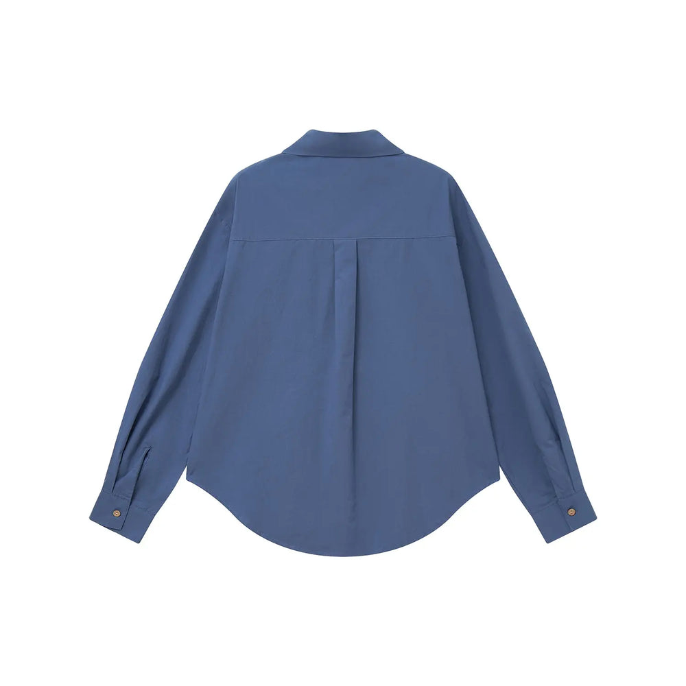 An image of a   31755 Relaxed Fit Button-Up Shirt by  Mirra Masa
