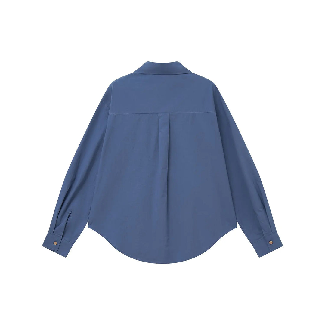 An image of a   31755 Relaxed Fit Button-Up Shirt by  Mirra Masa
