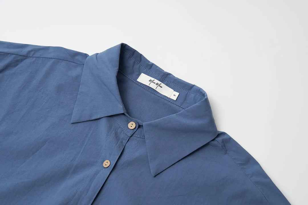 An image of a   31755 Relaxed Fit Button-Up Shirt by  Mirra Masa