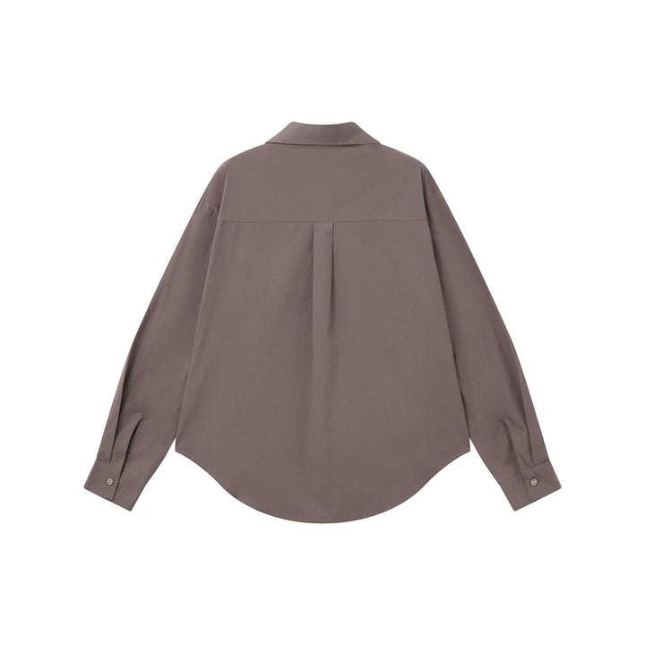 An image of a   31755 Relaxed Fit Button-Up Shirt by  Mirra Masa