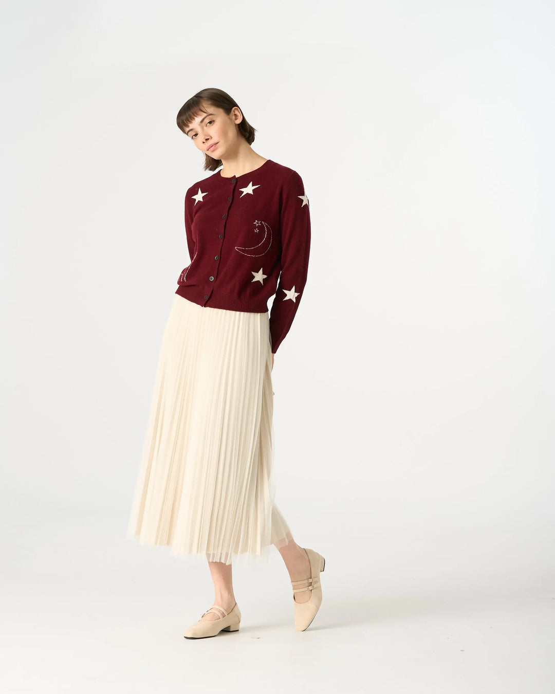 An image of a   31786 Starline Cardigan by  Mirra Masa