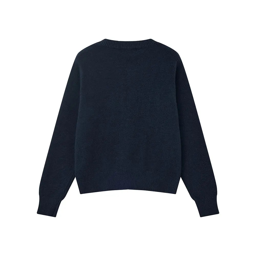 An image of a   31787 Roundneck Button Down Cardigan by  Mirra Masa