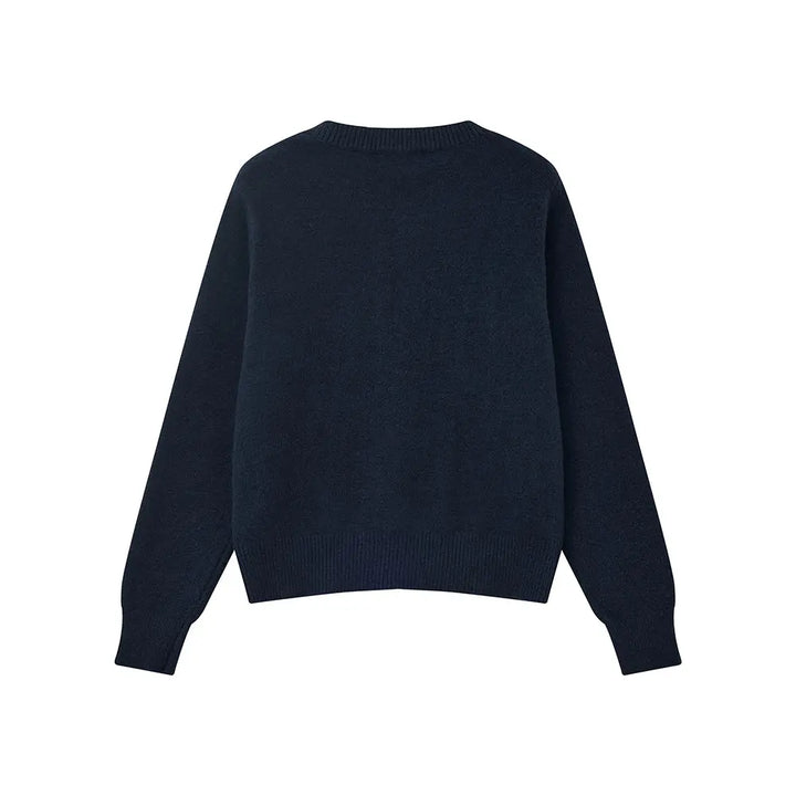 An image of a   31787 Roundneck Button Down Cardigan by  Mirra Masa