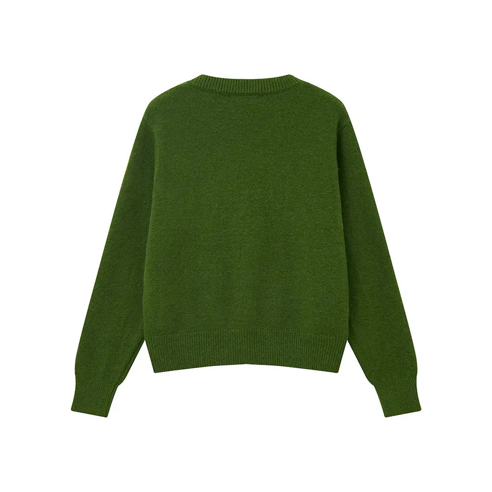 An image of a   31787 Roundneck Button Down Cardigan by  Mirra Masa