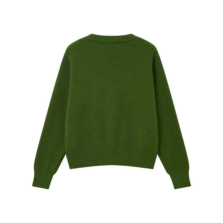 An image of a   31787 Roundneck Button Down Cardigan by  Mirra Masa
