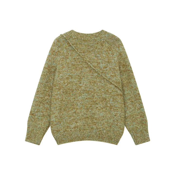 An image of a   31809 Pullover Sweater with Pouch by  Mirra Masa