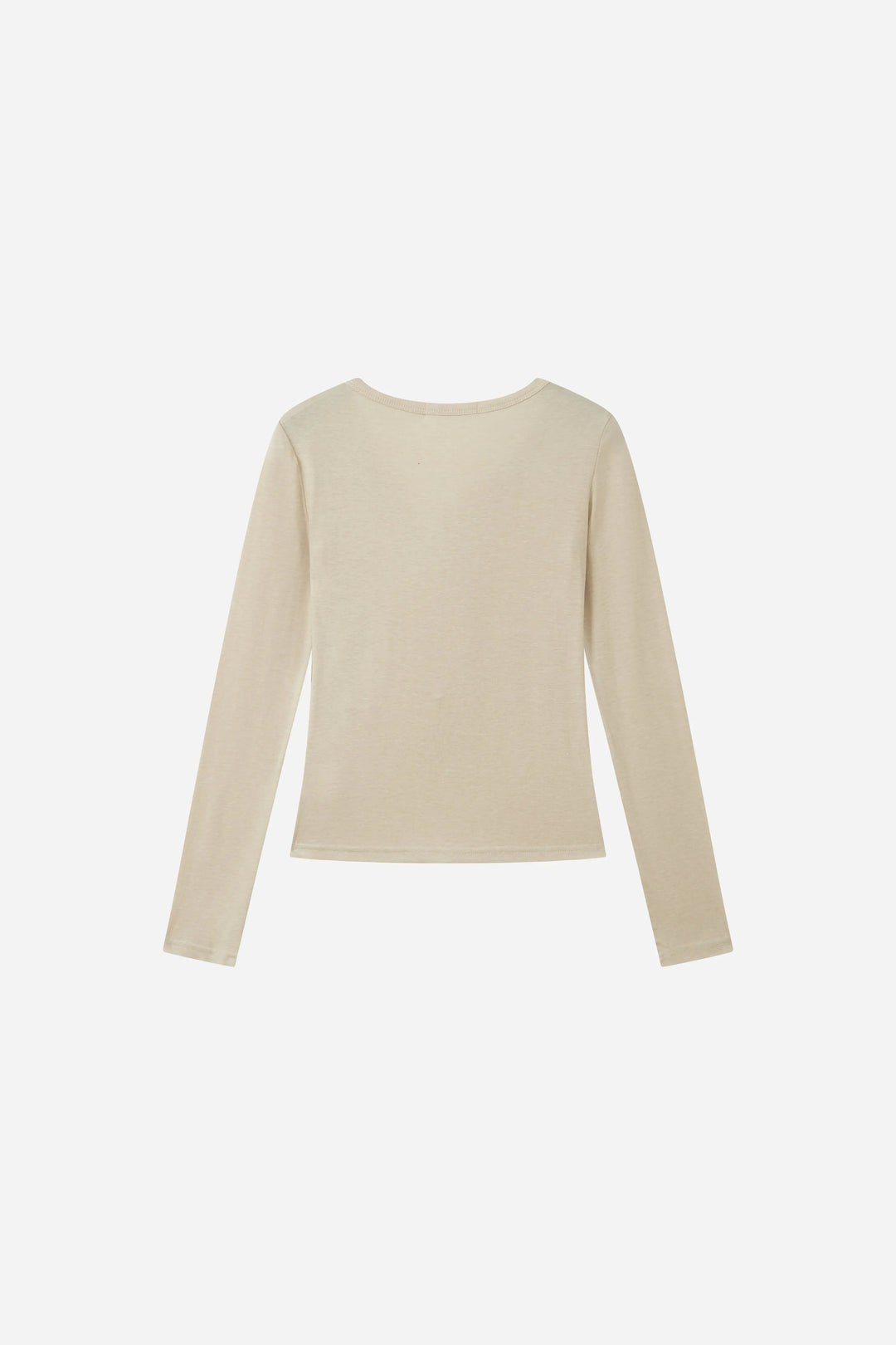 An image of a   31810 Lace-Trim Ruched Top by  Mirra Masa