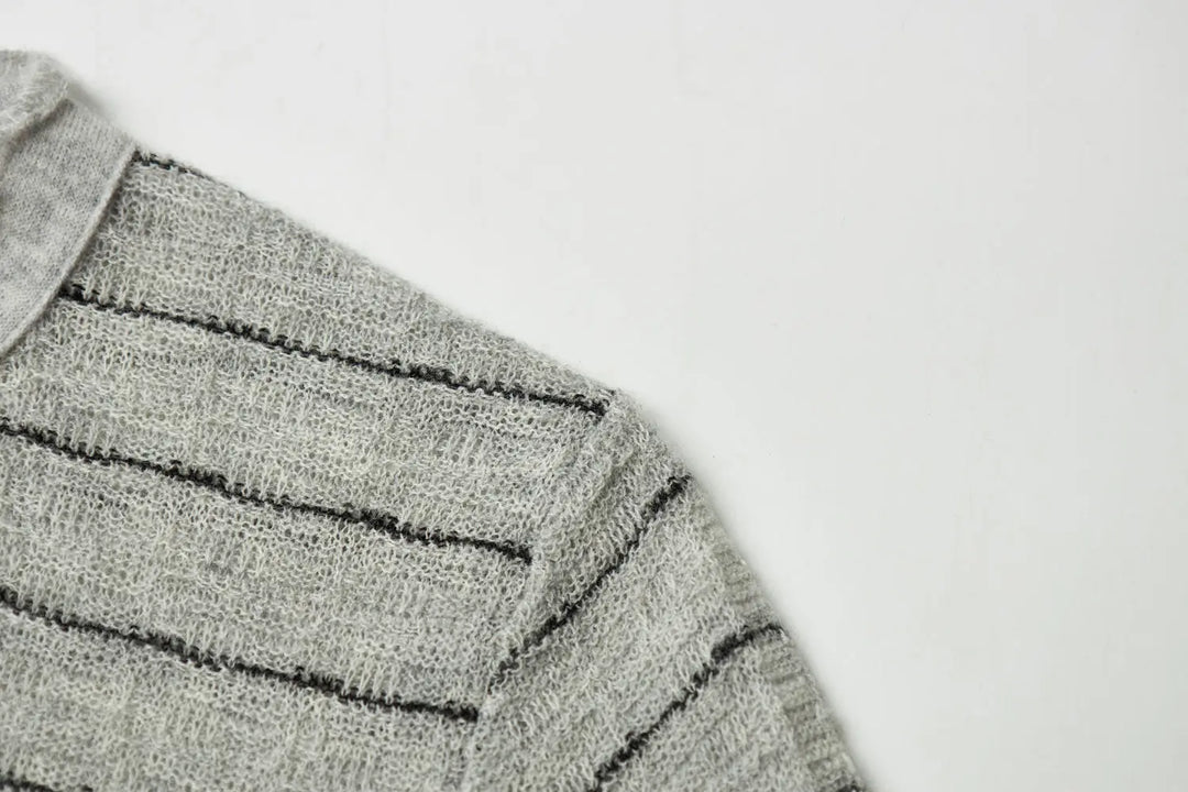 An image of a   31821 Frayed  Layerd Cardigan by  Mirra Masa