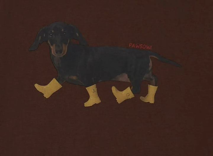 An image of a   31832 Dachshund Graphic Tee by  Mirra Masa