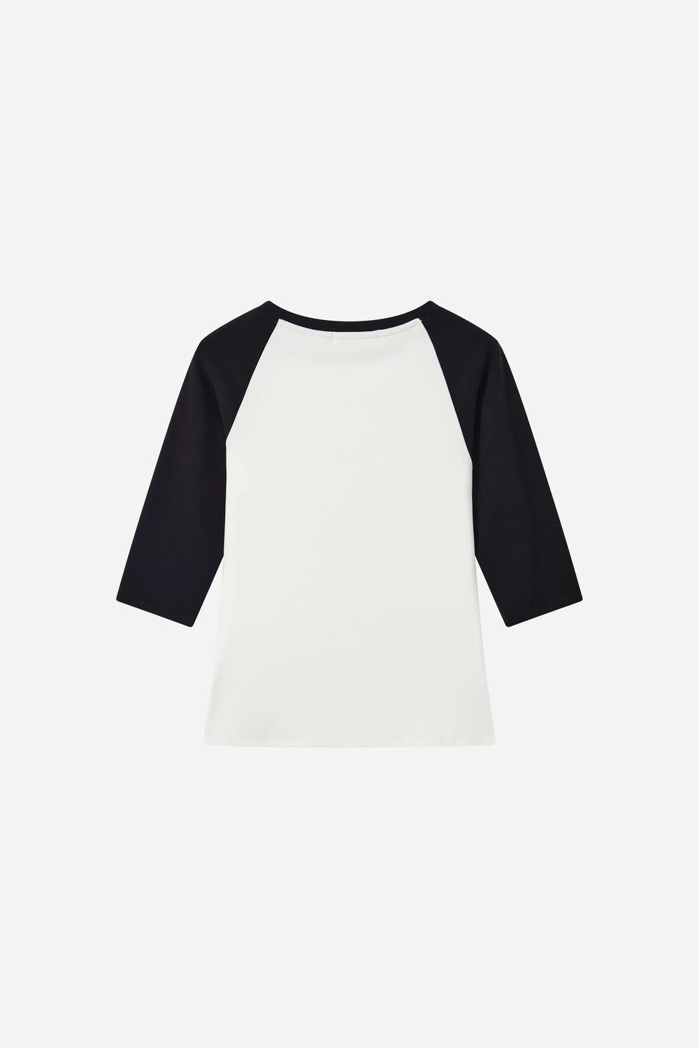 An image of a   31876 Contrast Raglan-Sleeve Top by  Mirra Masa