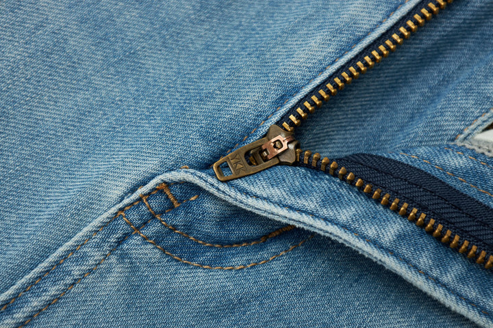 An image of a   32036 Cuffed Straight Leg Jeans by  Mirra Masa