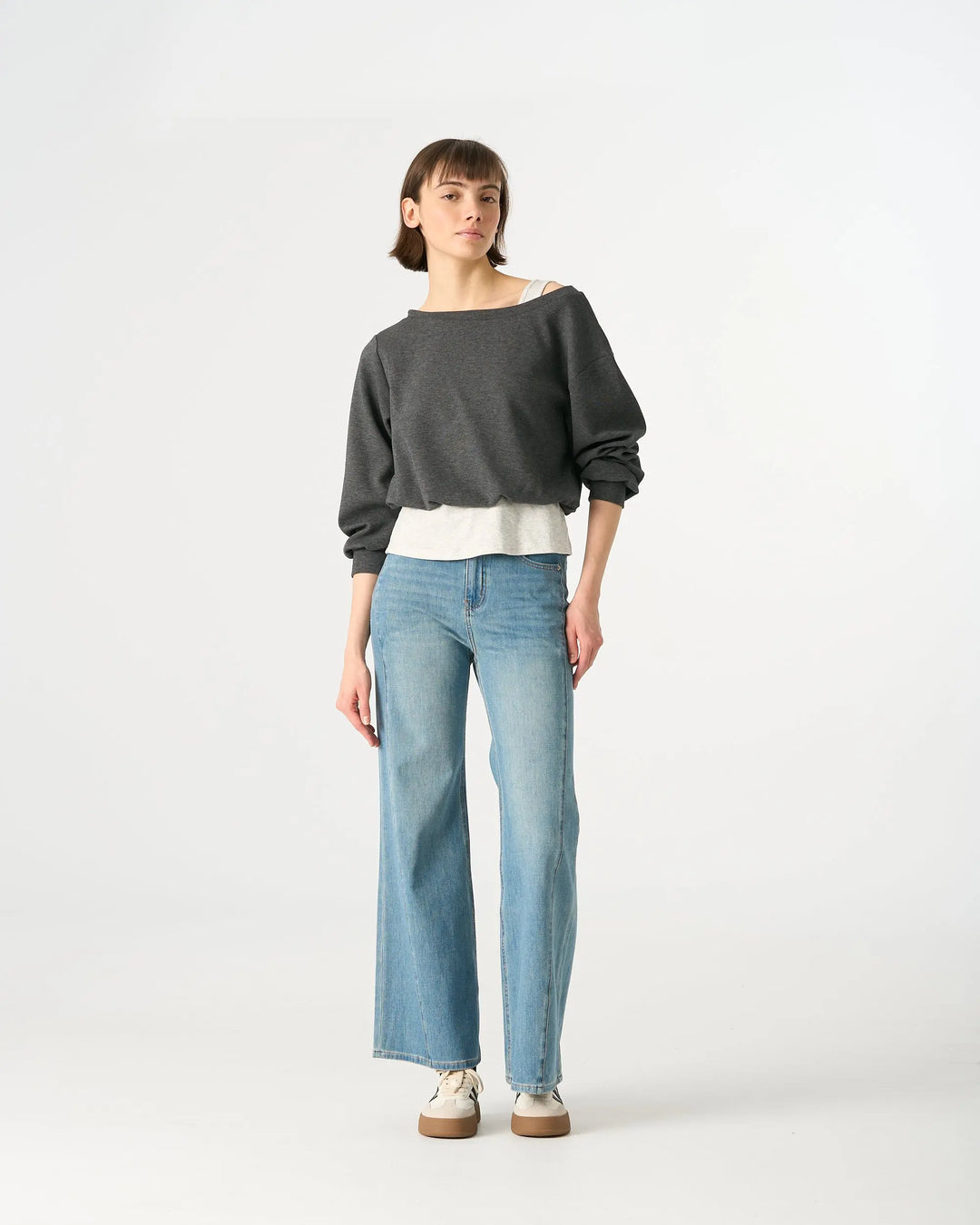 An image of a   32084 Flare Jeans by  Mirra Masa