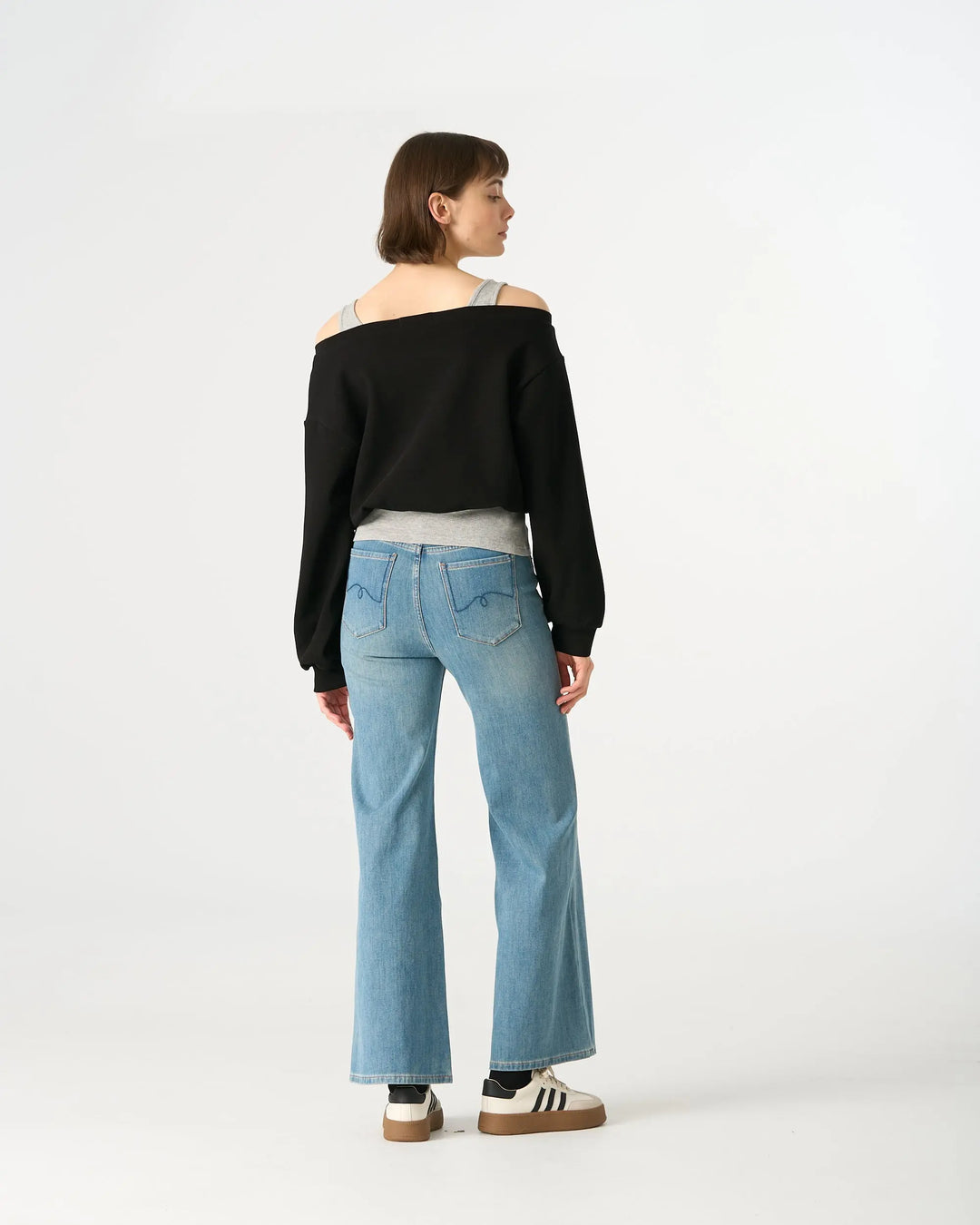 An image of a   32084 Flare Jeans by  Mirra Masa