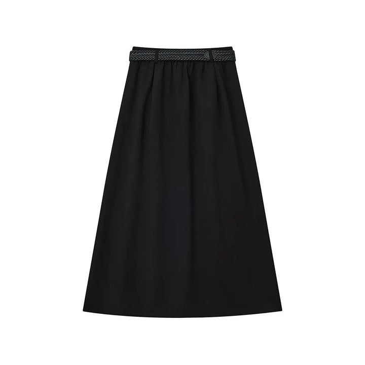 An image of a   32307 Pleated Midi Shirt by  Mirra Masa