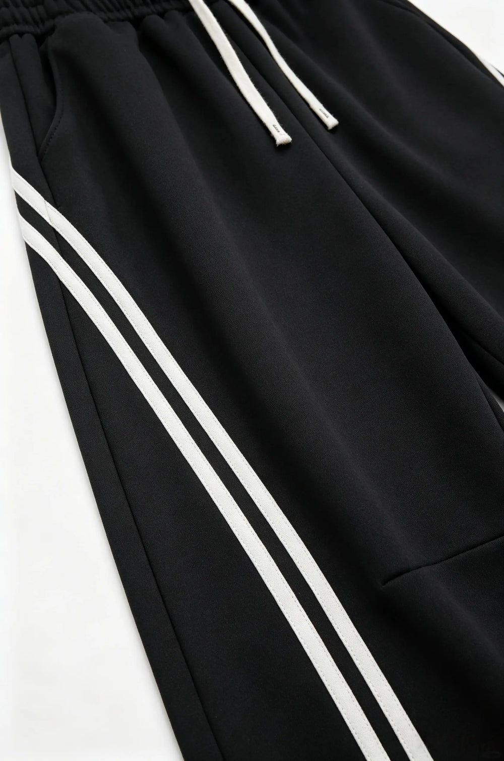 An image of a   32316 Side-Stripe Wide-Leg Pants by  Mirra Masa
