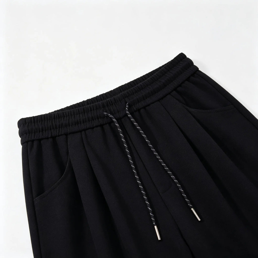 An image of a   32401 Drawstring Wide-Leg Pants by  Mirra Masa