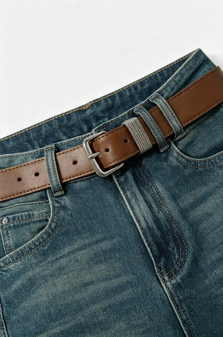 An image of a   32530 Stretch Flare Denim Jeans by  Mirra Masa