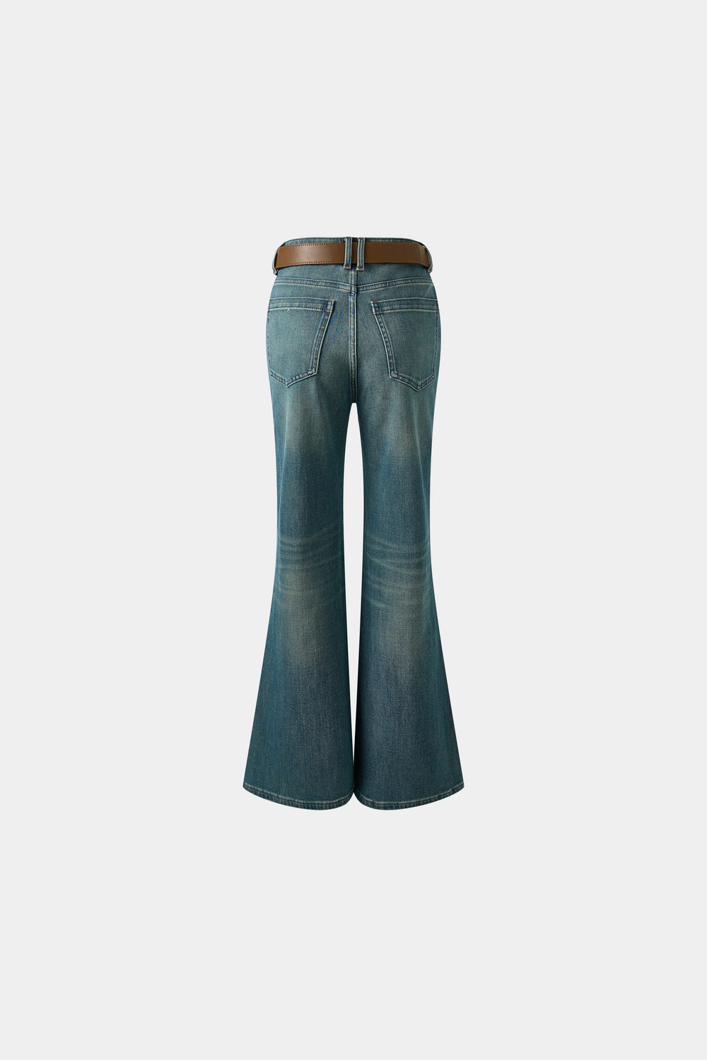 An image of a   32530 Stretch Flare Denim Jeans by  Mirra Masa