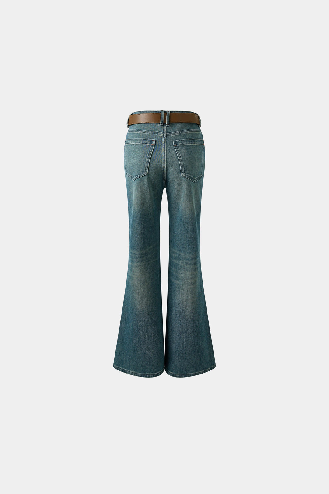 An image of a   32530 Stretch Flare Denim Jeans by  Mirra Masa