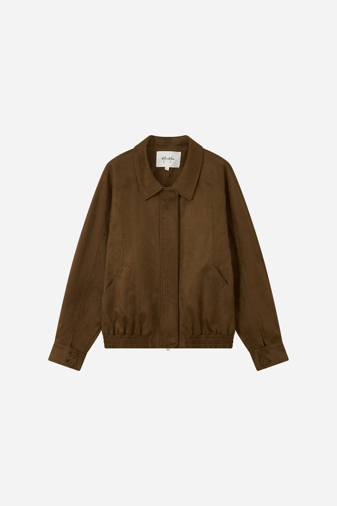 An image of a   3255C Vegan Leather Jacket by  Mirra Masa