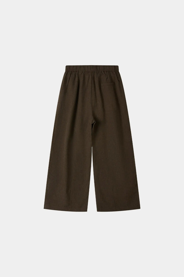 An image of a   32596 Wide Leg Drawstring Pants by  Mirra Masa