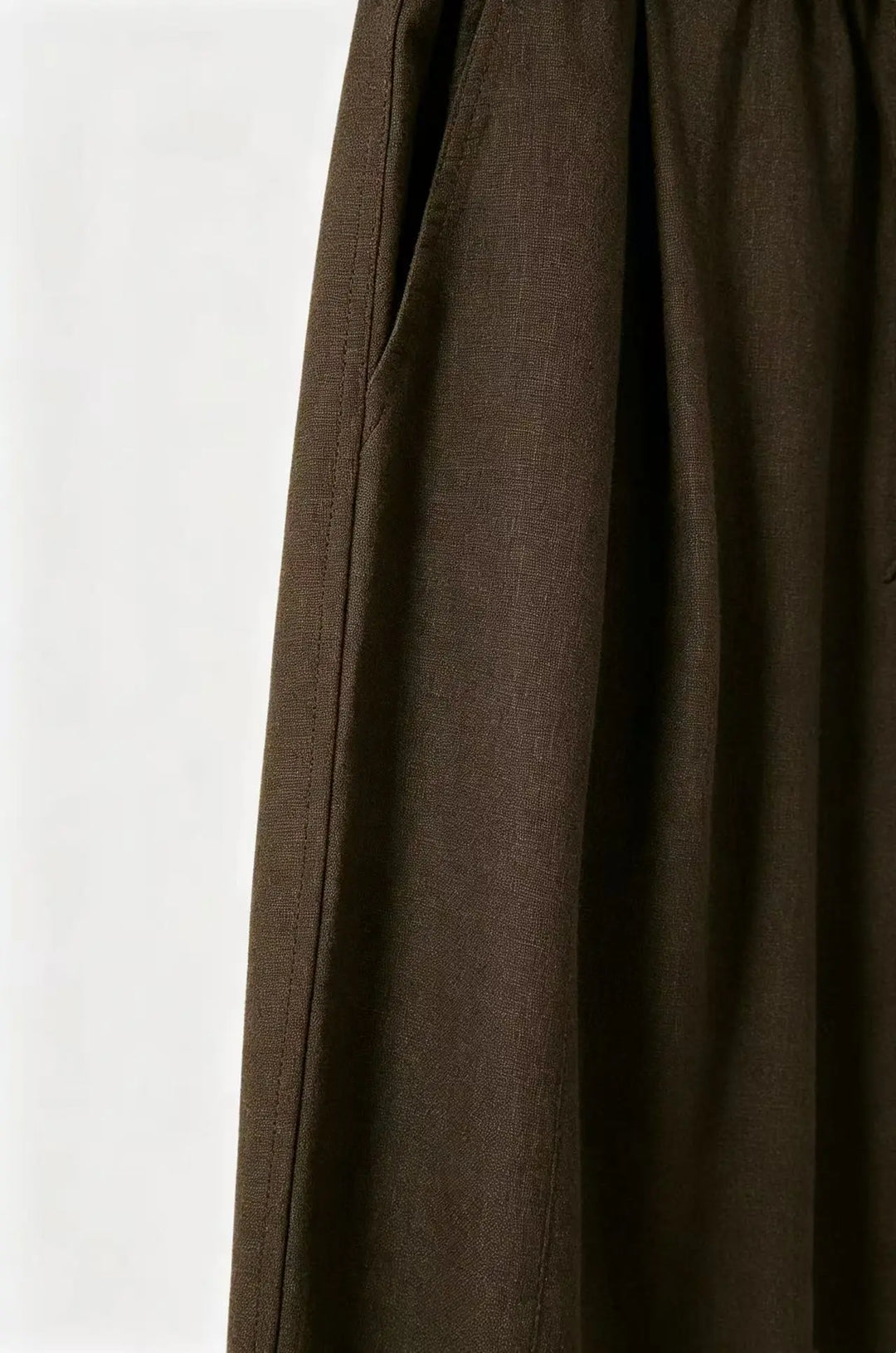 An image of a   32596 Wide Leg Drawstring Pants by  Mirra Masa