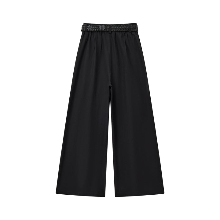 An image of a   32640 Pleated Wide-Leg Pants by  Mirra Masa
