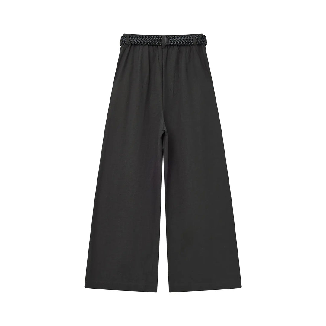 An image of a   32640 Pleated Wide-Leg Pants by  Mirra Masa