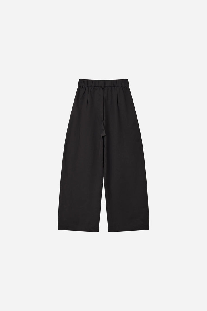 An image of a   32708 Sculpted Barrel-Leg Trousers by  Mirra Masa