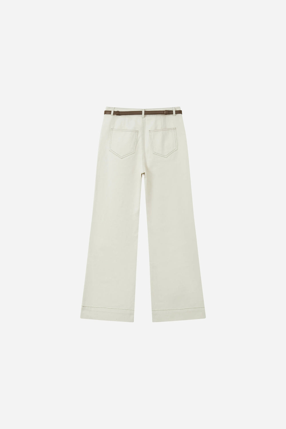 An image of a   32743 Cotton Wide-Leg Pants by  Mirra Masa