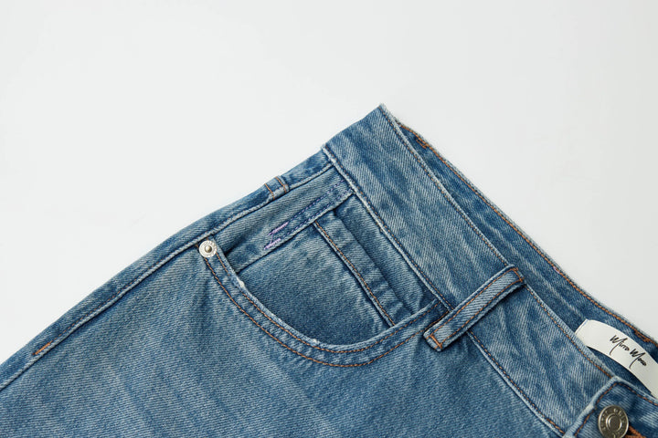 An image of a   32785 Wide Leg Jeans by  Mirra Masa