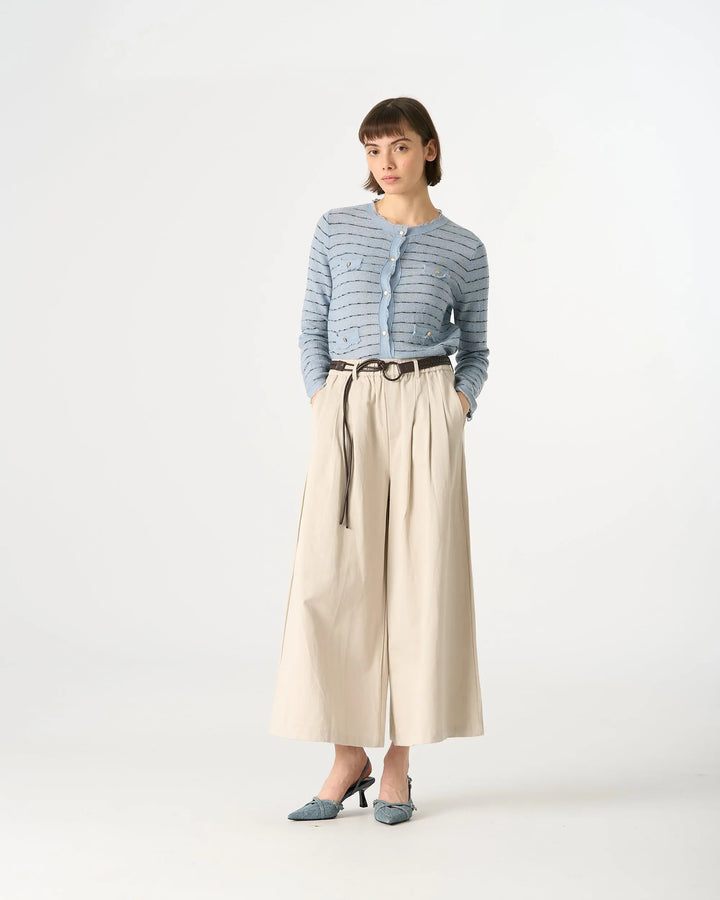 An image of a   32789 Wide Leg Pants by  Mirra Masa
