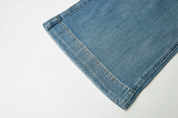 An image of a   32822 High-Waist Sparkle Jeans by  Mirra Masa
