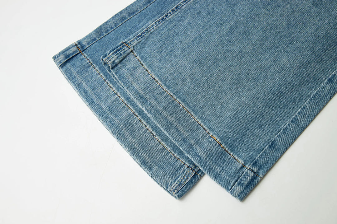 An image of a   32822 High-Waist Sparkle Jeans by  Mirra Masa