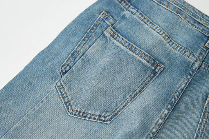 An image of a   32822 High-Waist Sparkle Jeans by  Mirra Masa