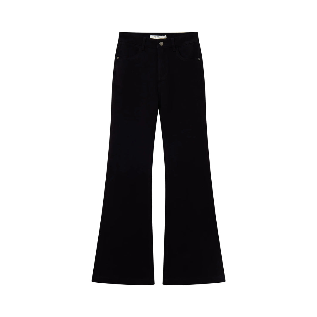 An image of a  Black / 29 32845 Flare Jeans by  Mirra Masa