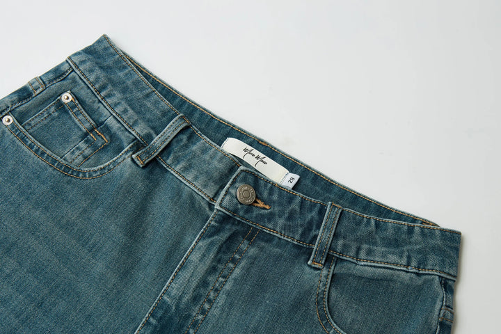 An image of a   32987 Straight Leg Jeans by  Mirra Masa