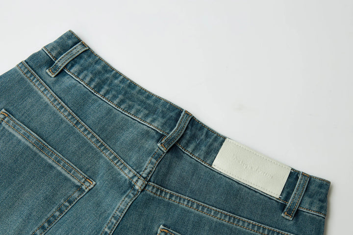 An image of a   32987 Straight Leg Jeans by  Mirra Masa