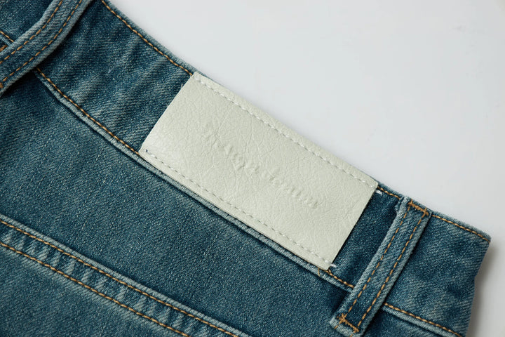 An image of a   32987 Straight Leg Jeans by  Mirra Masa