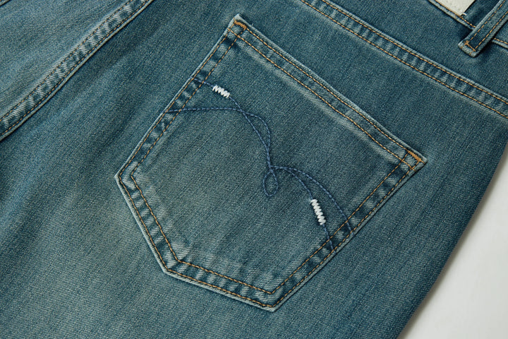 An image of a   32987 Straight Leg Jeans by  Mirra Masa