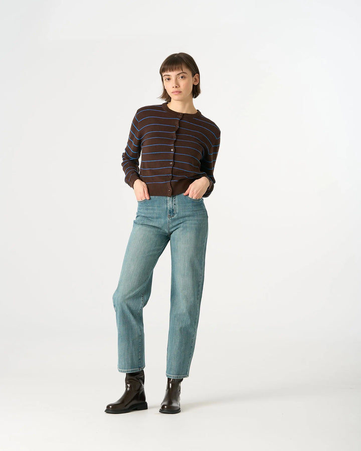 An image of a   32987 Straight Leg Jeans by  Mirra Masa