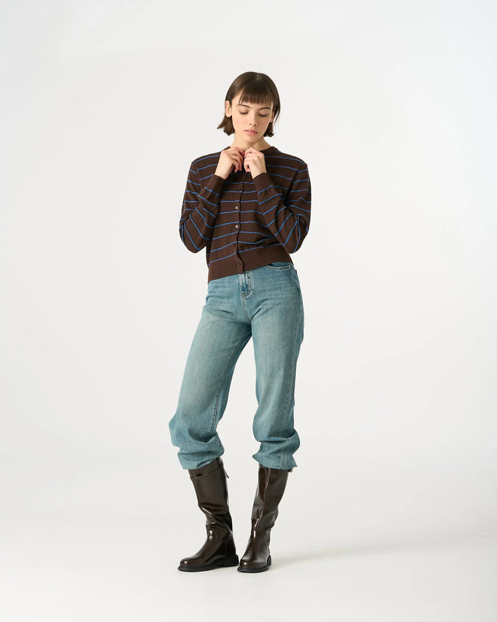 An image of a   32987 Straight Leg Jeans by  Mirra Masa