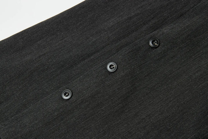 An image of a   34035 Minimalist Back-Slit Blazer by  Mirra Masa