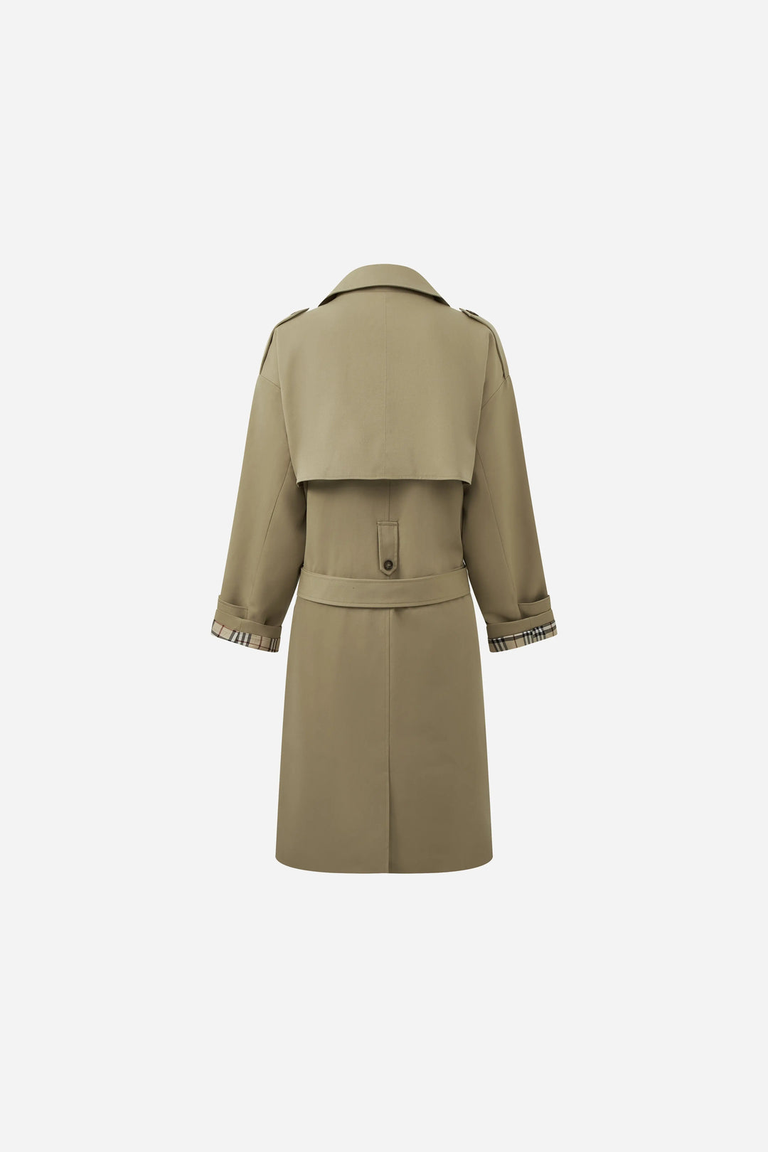 An image of a   34098 Belted Trench Coat by  Mirra Masa