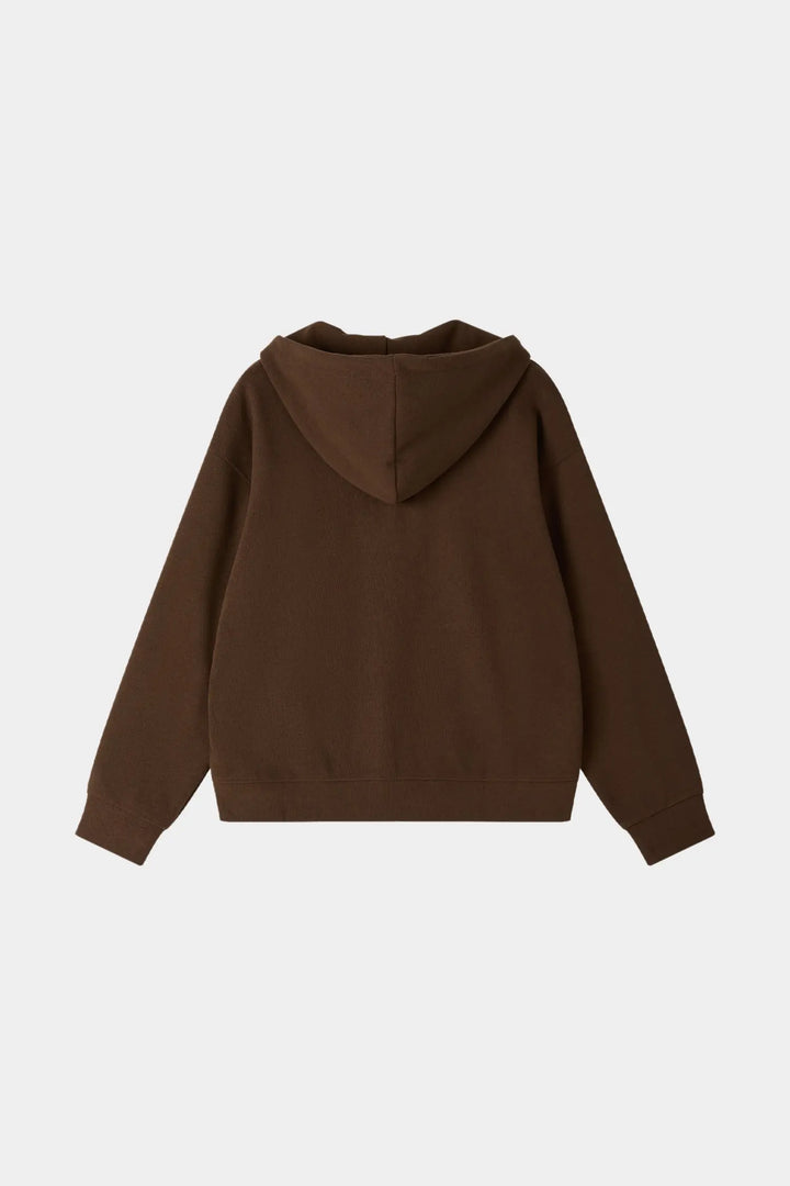 An image of a   34241 Layered V-Neck Hoodie by  Mirra Masa