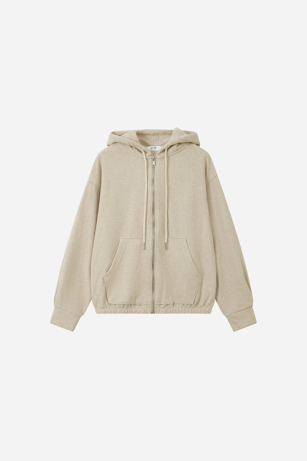 An image of a   34248 Double-Layer Full-Zip Hoodie by  Mirra Masa