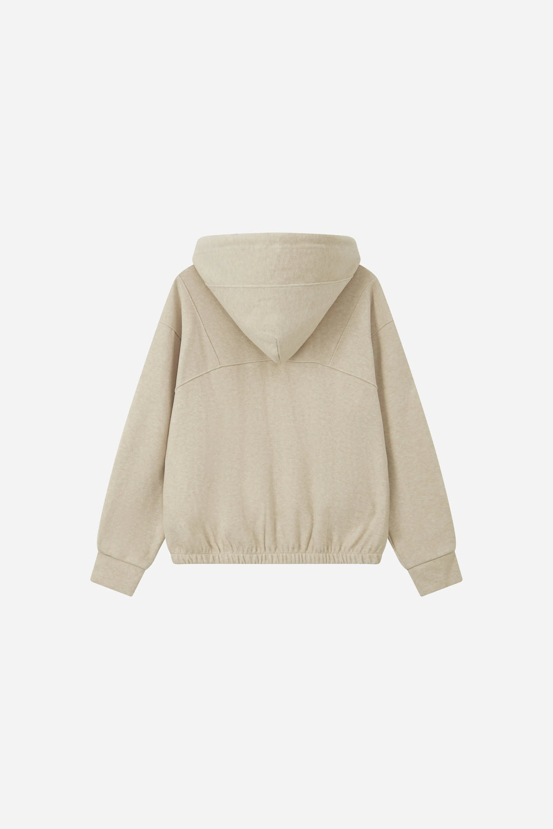 An image of a   34248 Double-Layer Full-Zip Hoodie by  Mirra Masa