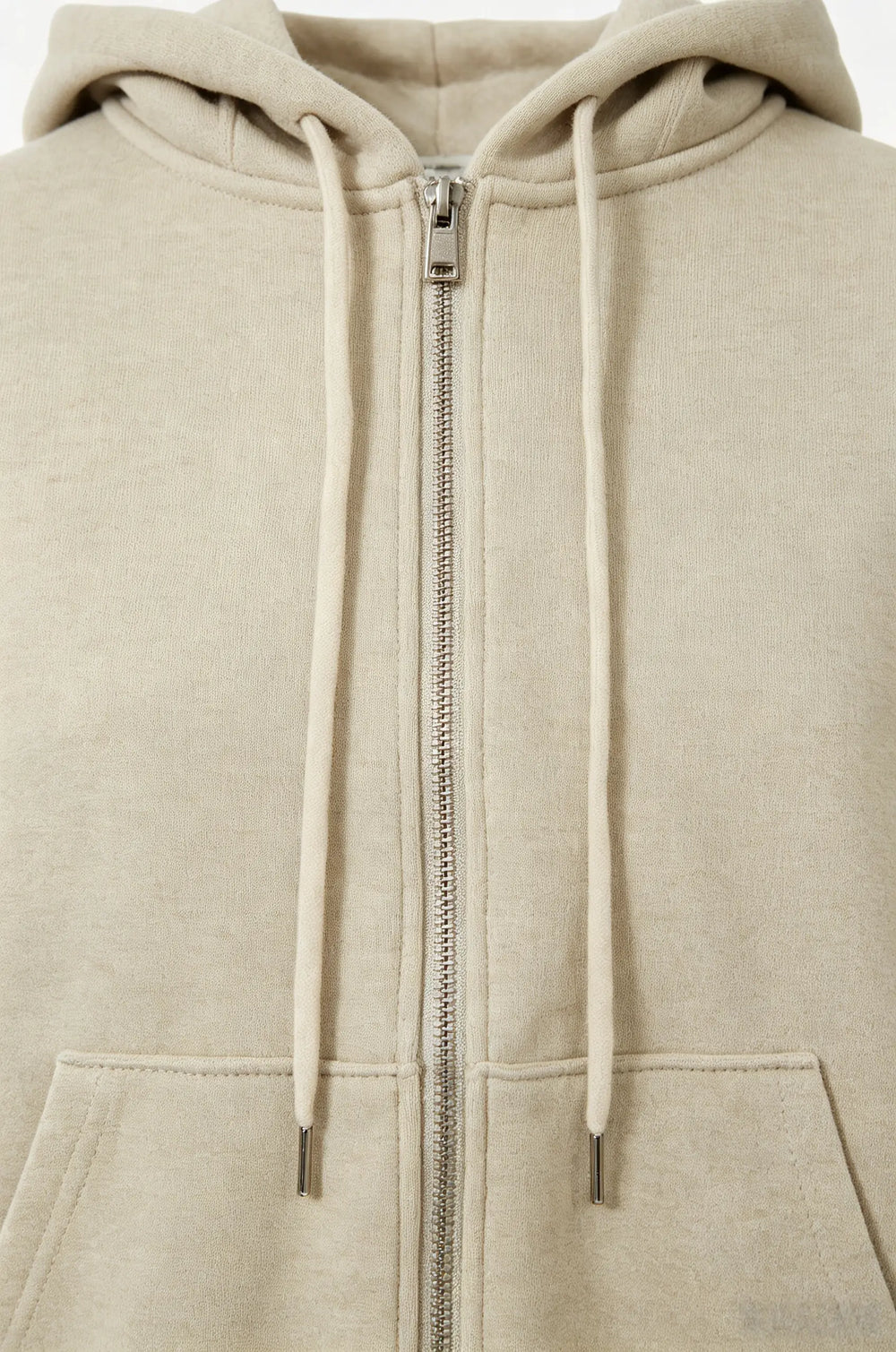 An image of a   34248 Double-Layer Full-Zip Hoodie by  Mirra Masa